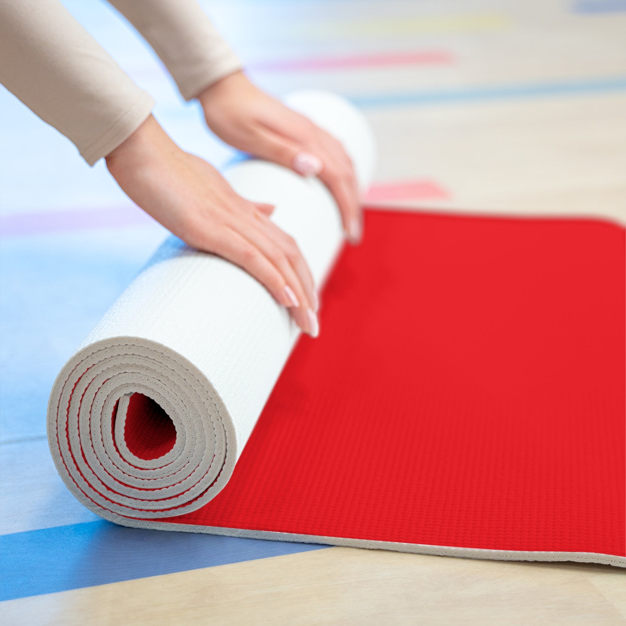 Biblical Yoga Mat, Non-Slip Exercise Mat, Meditation Mat, Eco-Friendly Fitness Mat, Yoga Accessories, Home Workout Equipment