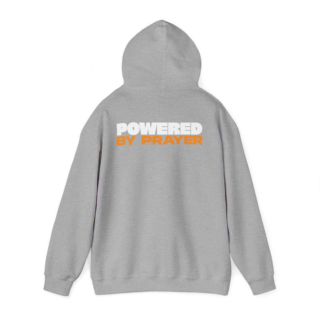 Powered by Prayer Heavy Blend Hoodie