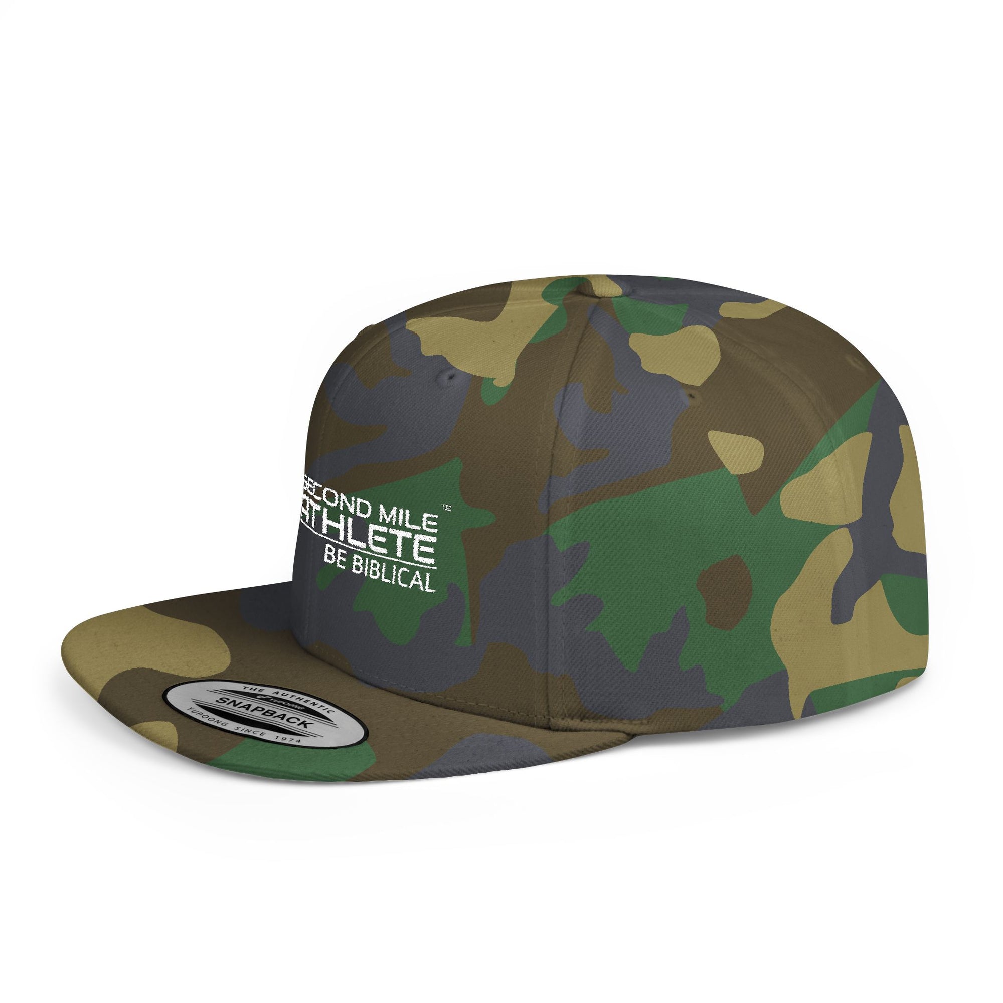 Trendy Flat Bill Snapback Hat
