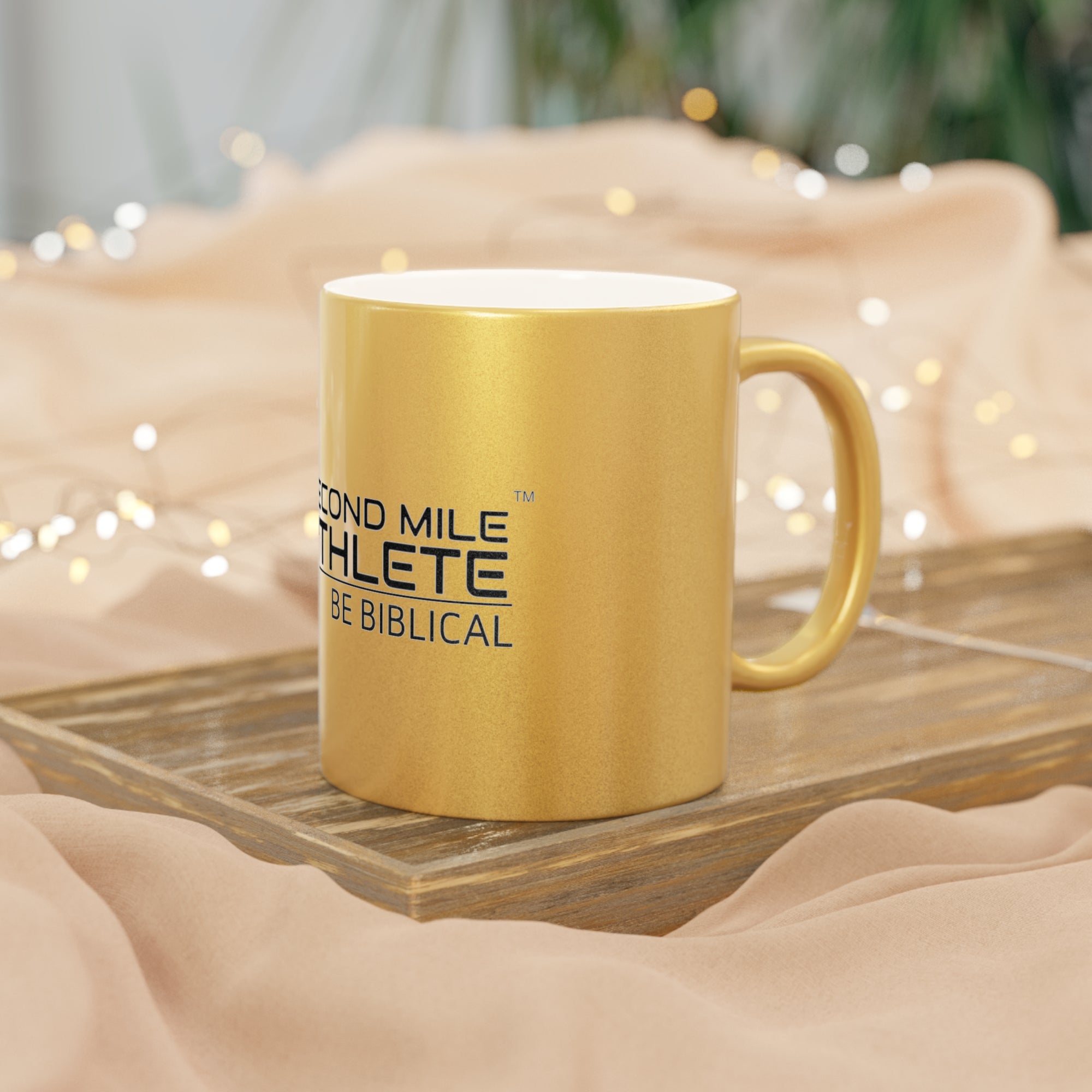 Second Mile Athlete Metallic Mug (Silver\Gold)