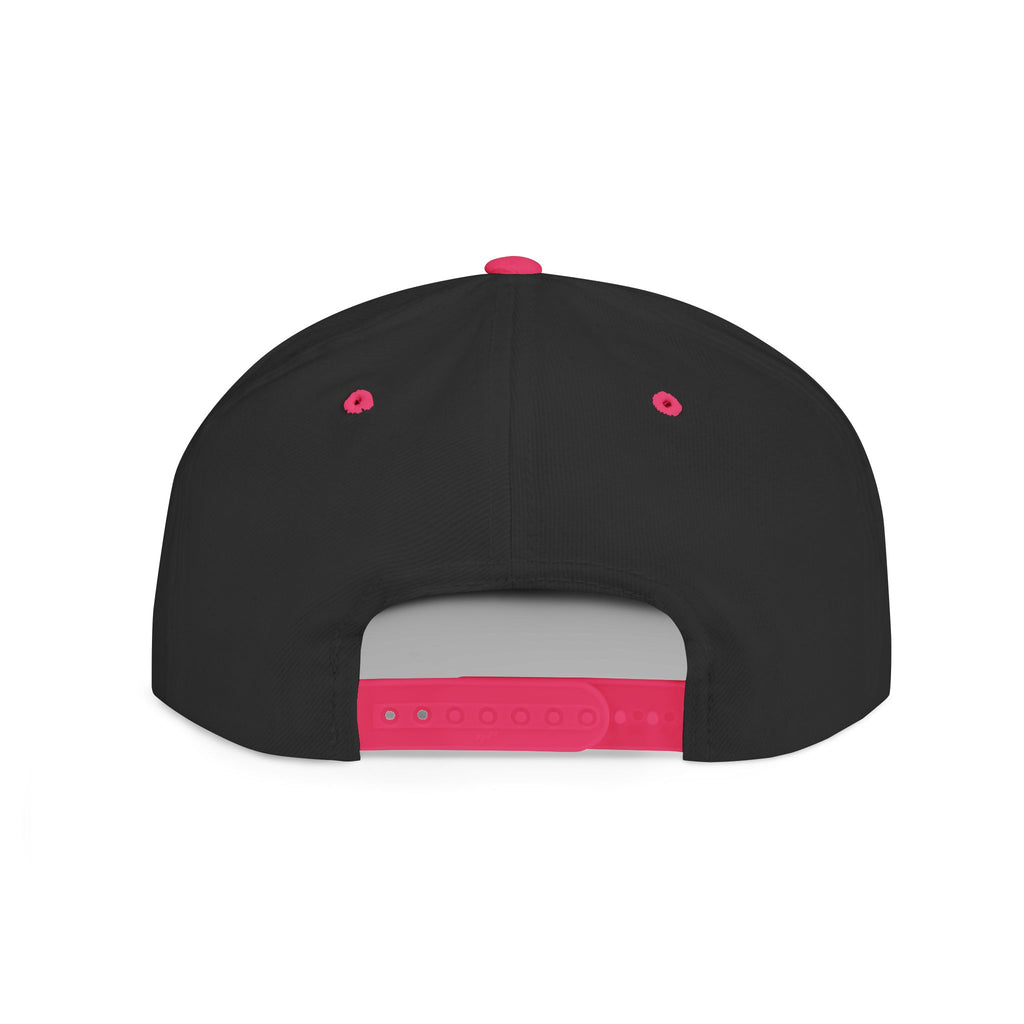 Trendy Flat Bill Snapback Hat