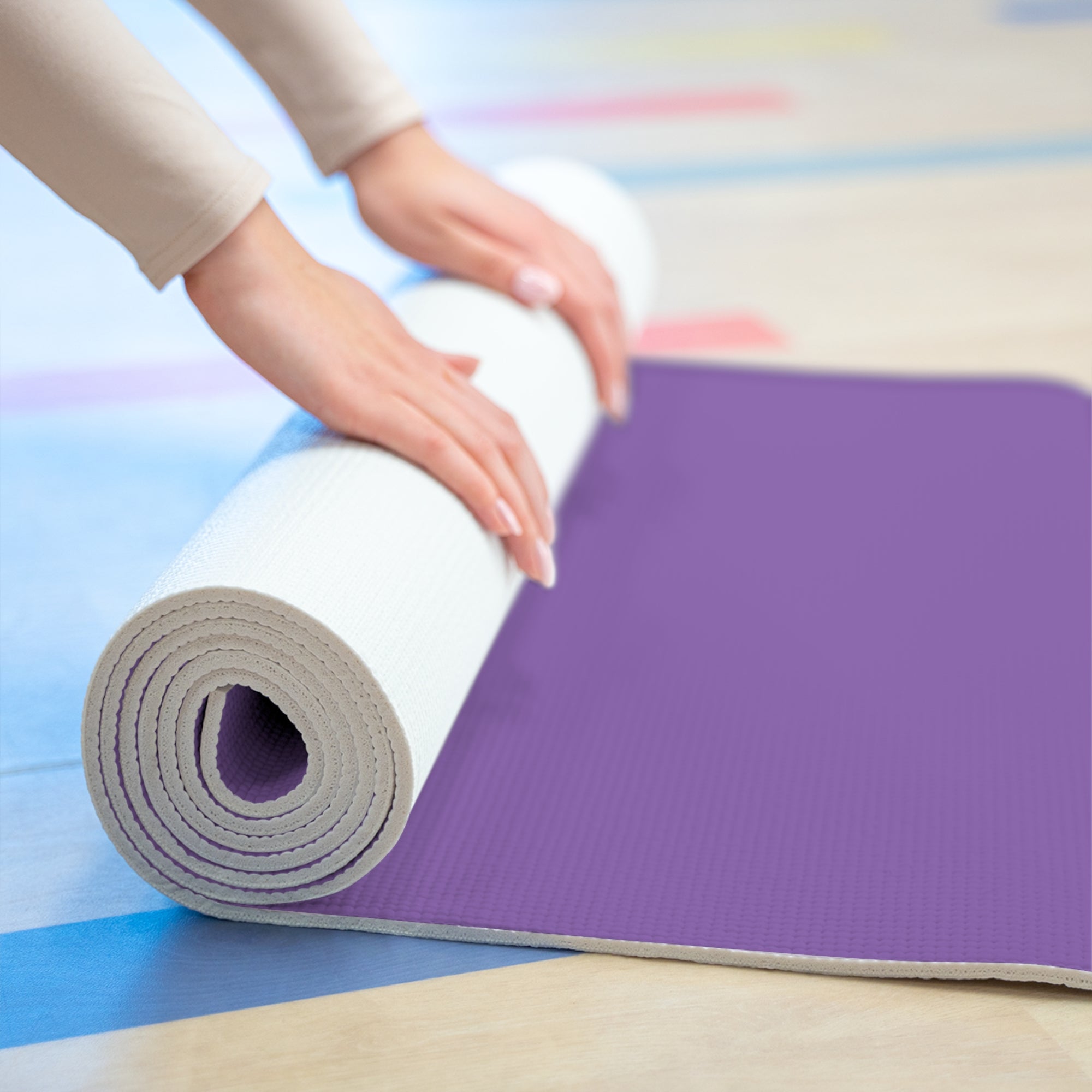 Biblical Foam Yoga Mat, Non-Slip Exercise Mat, Meditation Mat, Eco-Friendly Fitness Mat, Yoga Accessories, Home Workout Equipment