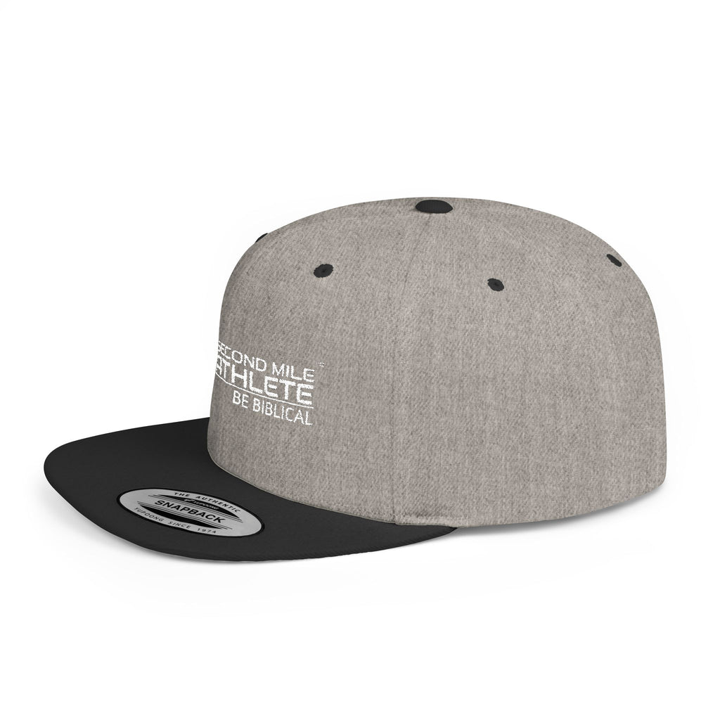 Trendy Flat Bill Snapback Hat