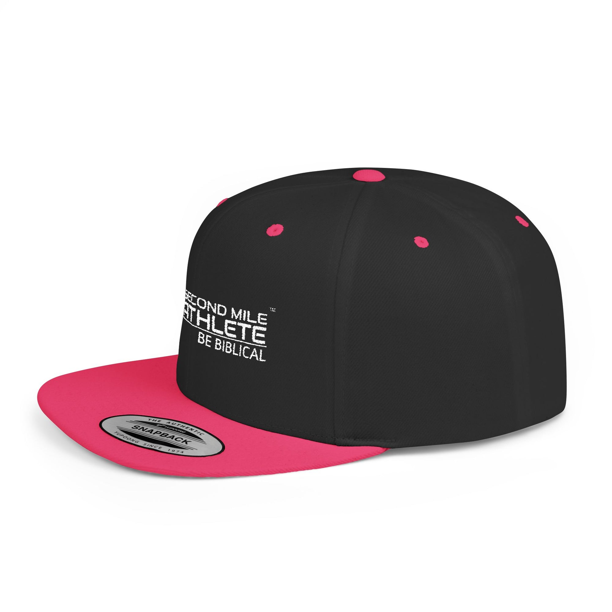 Trendy Flat Bill Snapback Hat