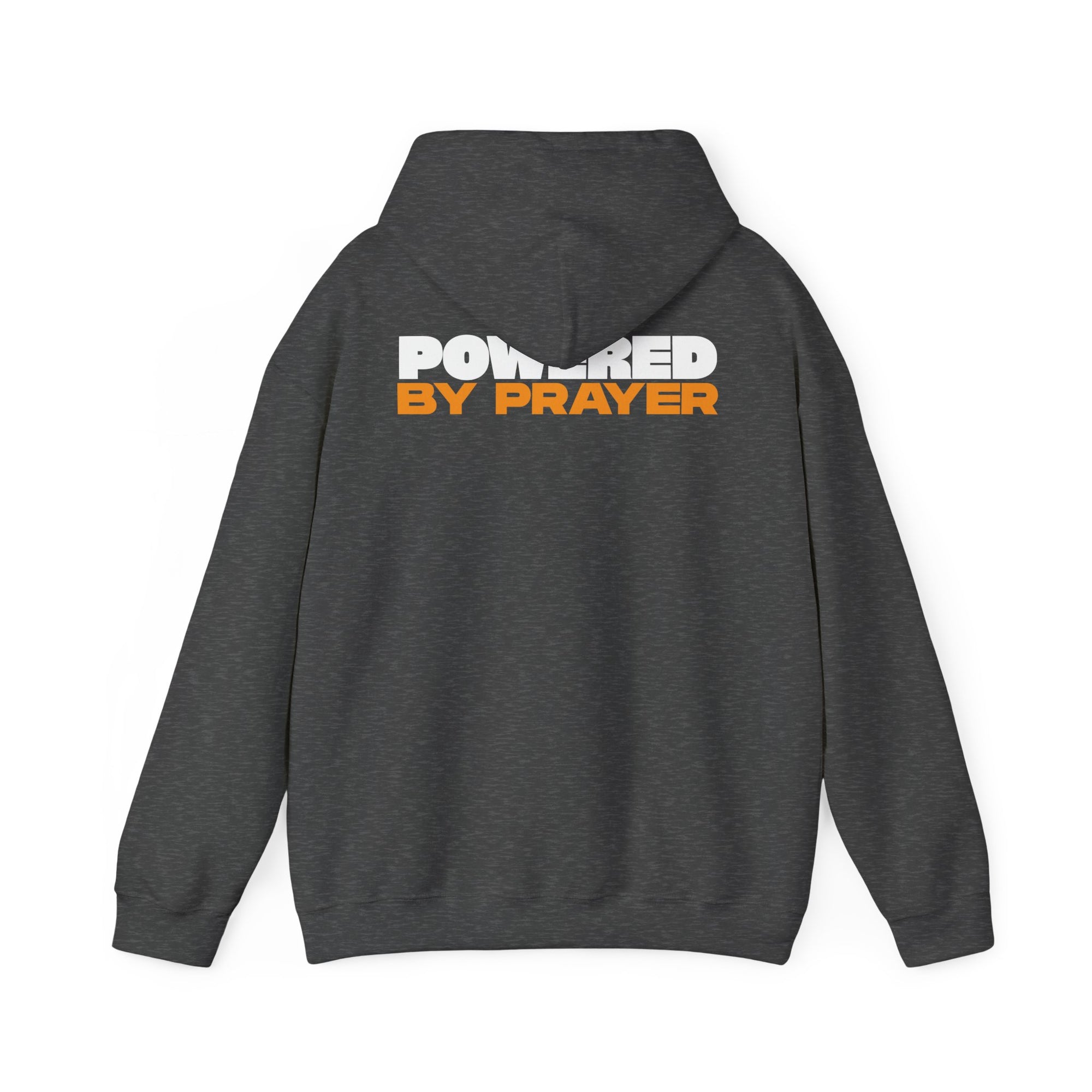 Powered by Prayer Heavy Blend Hoodie
