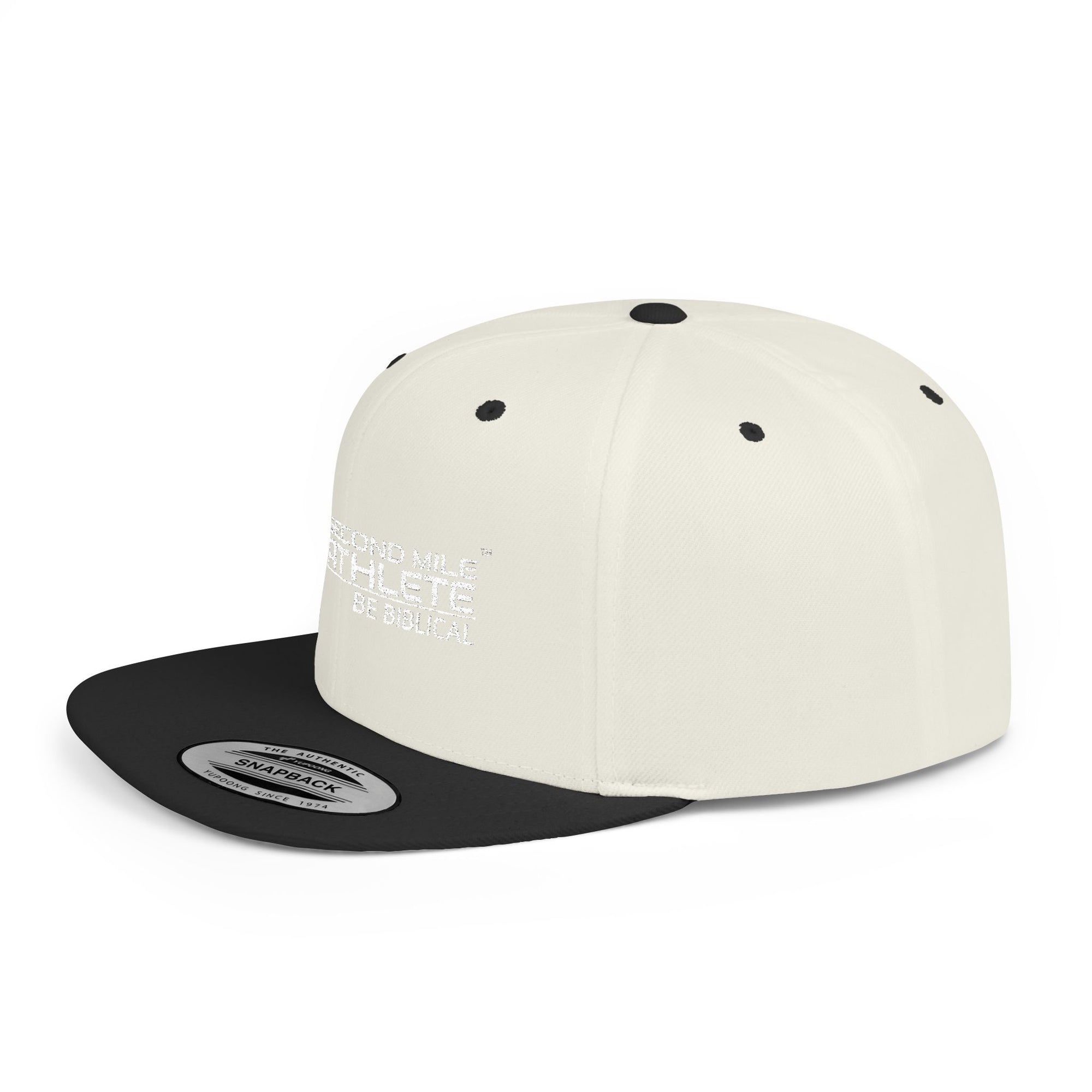 Trendy Flat Bill Snapback Hat