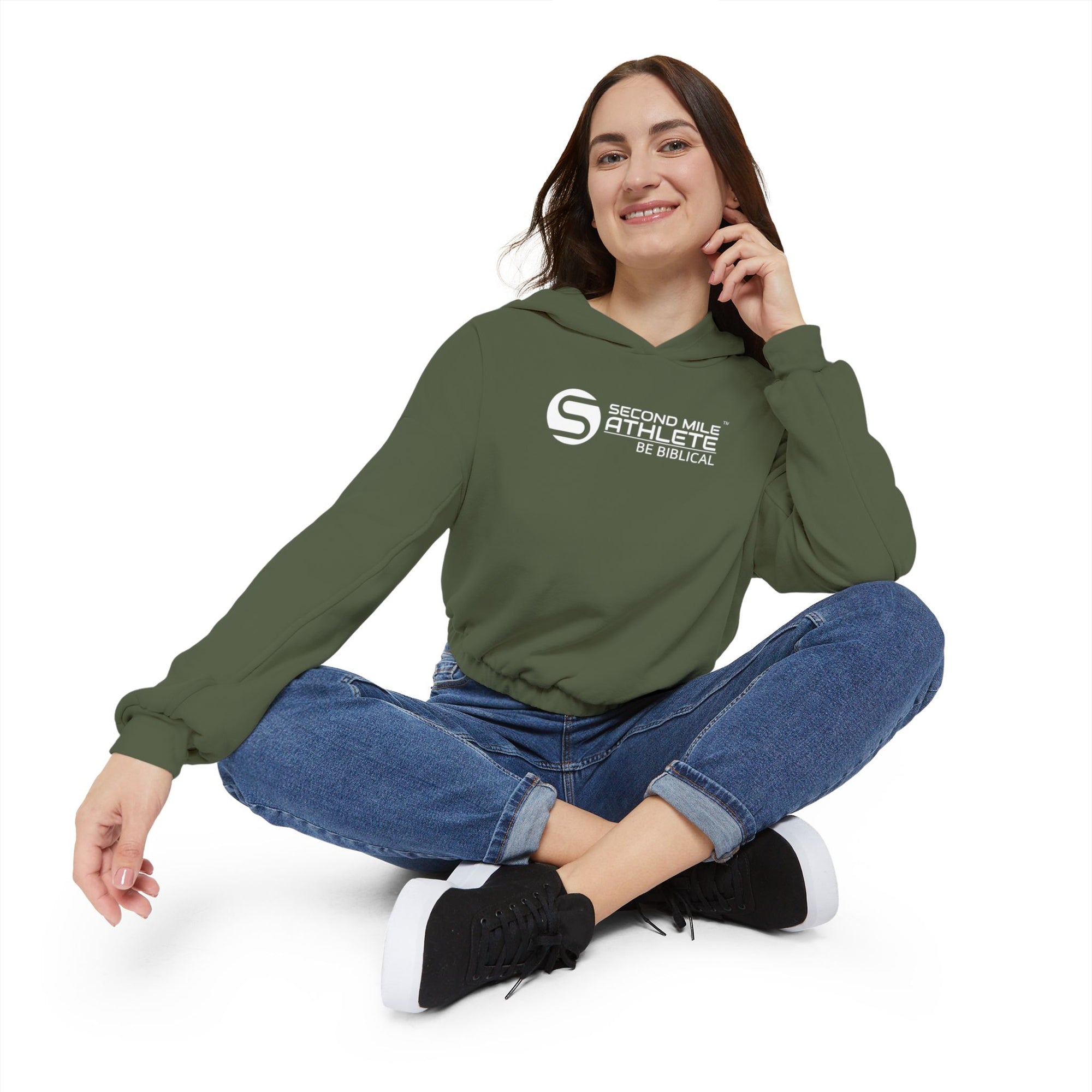 Second Mile Athlete Club Women's Cinched Bottom Hoodie