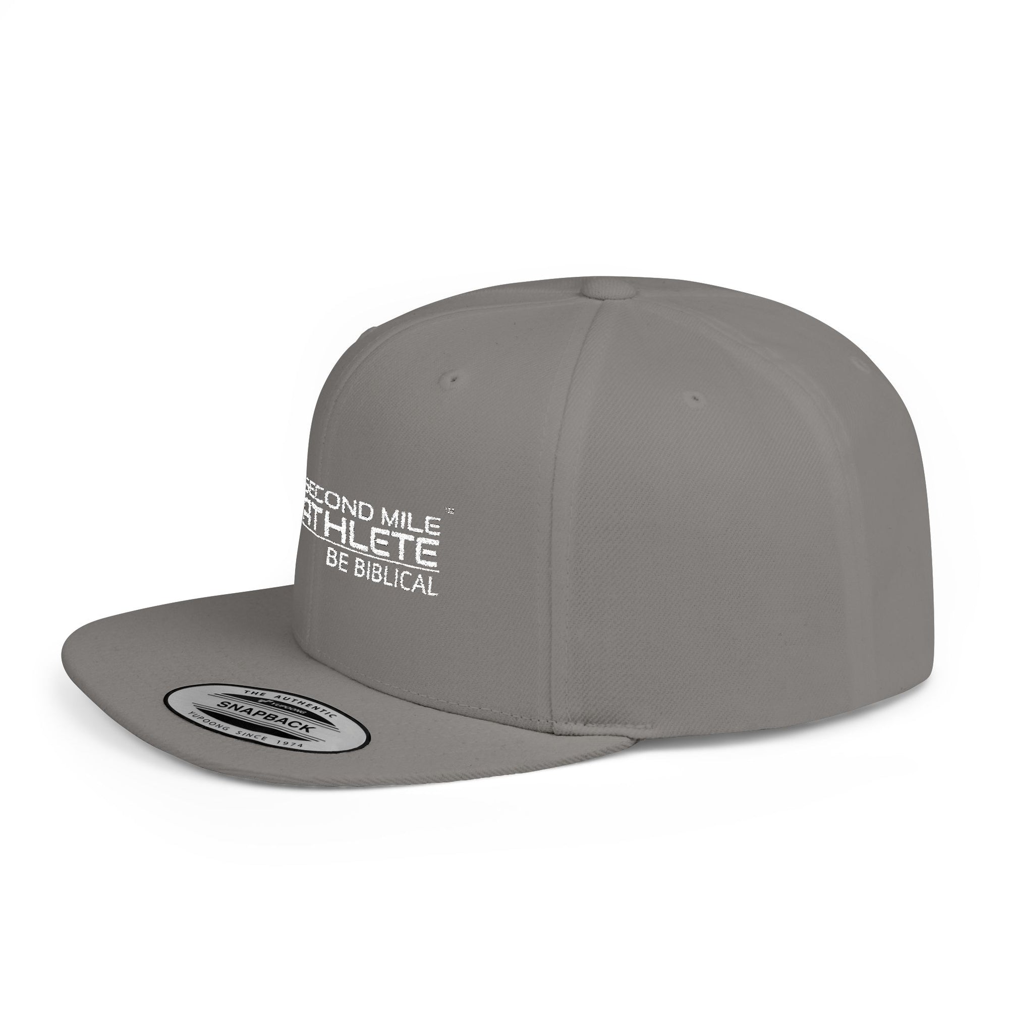 Trendy Flat Bill Snapback Hat