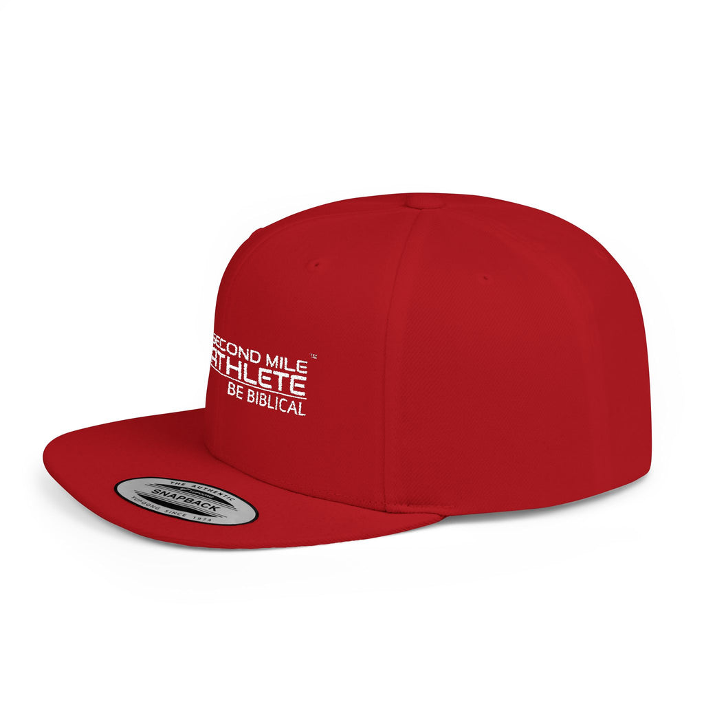 Trendy Flat Bill Snapback Hat