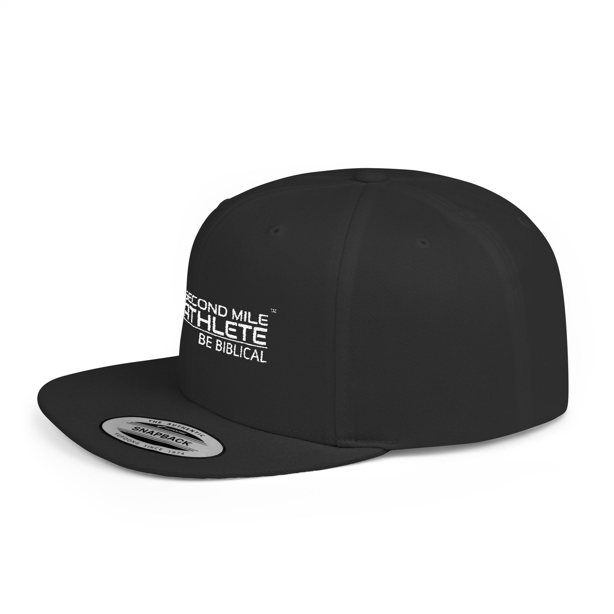 Trendy Flat Bill Snapback Hat