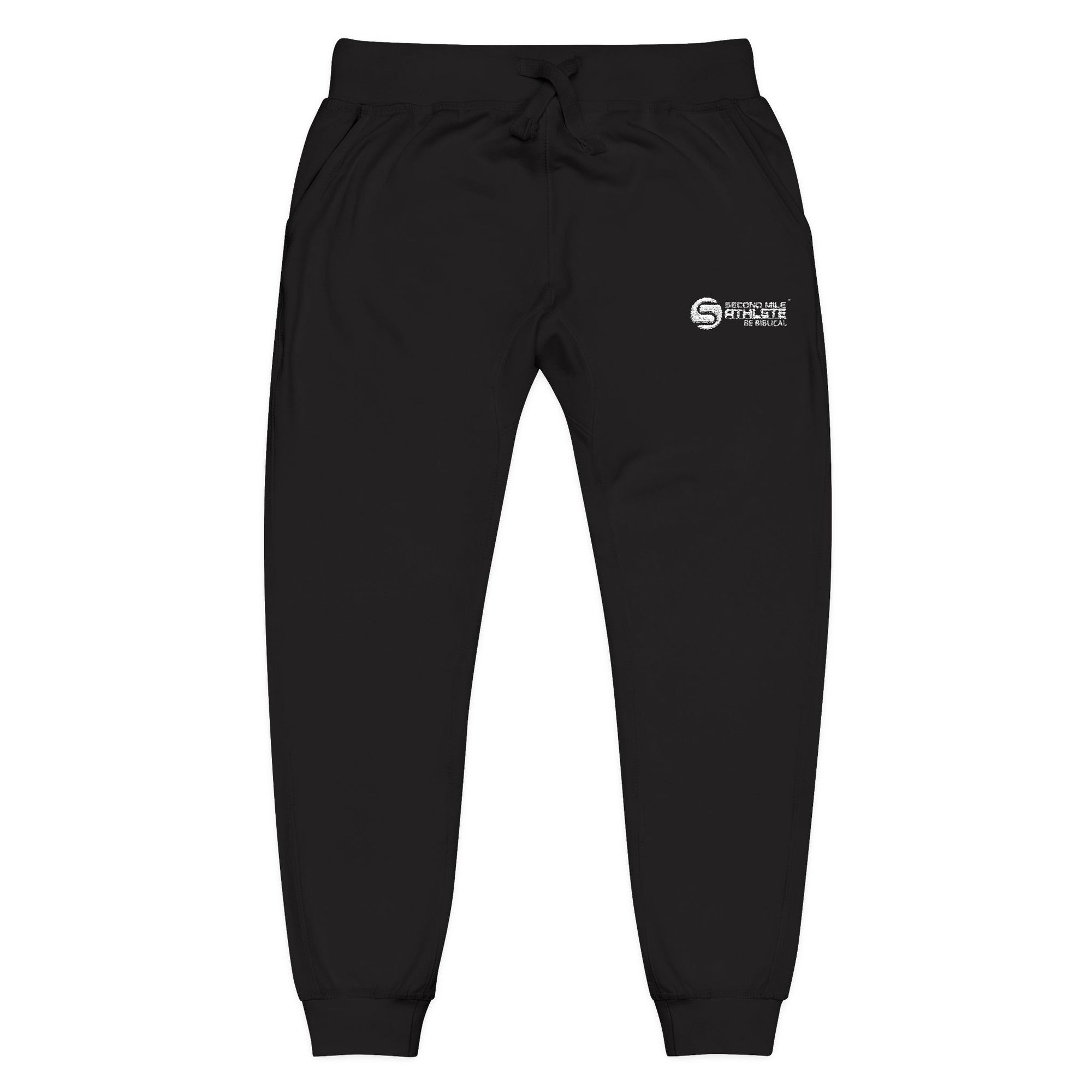 Unisex Fleece Sweatpants with Custom Embroidery