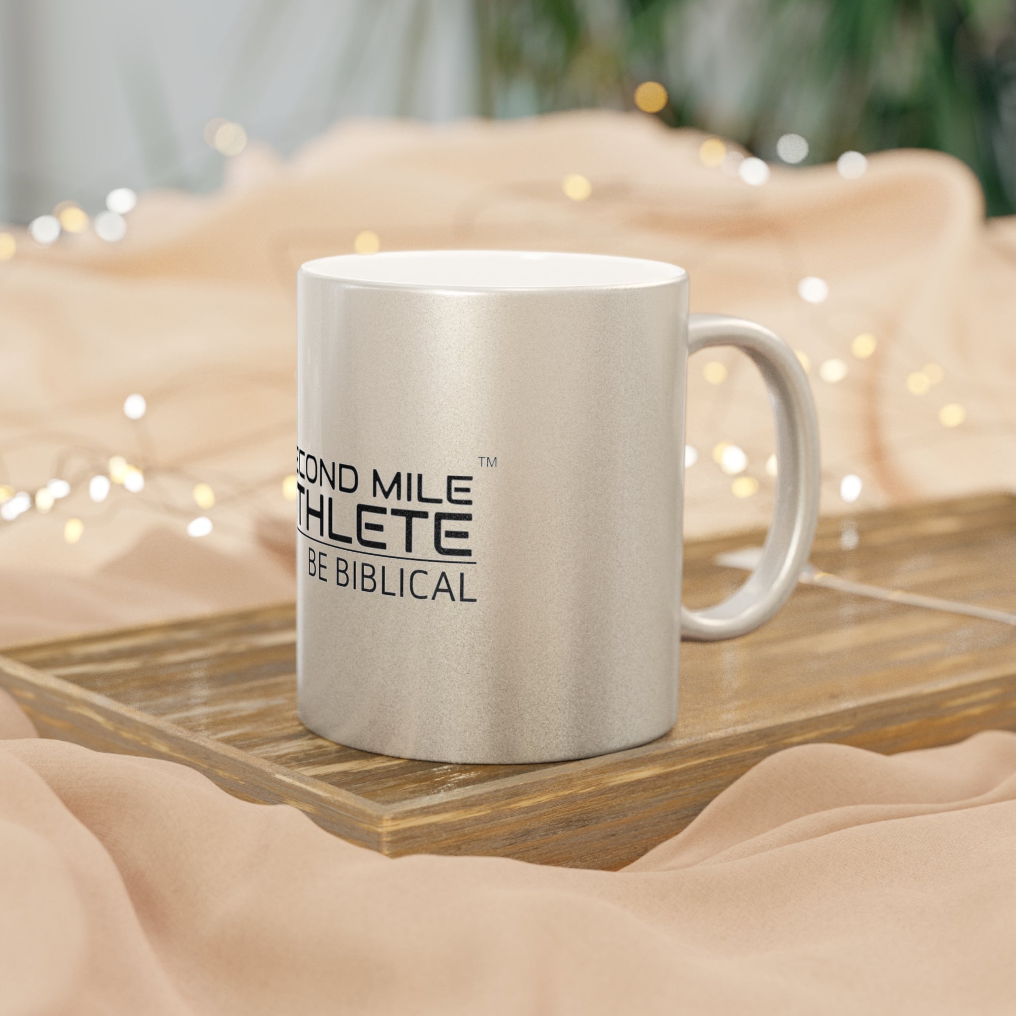 Second Mile Athlete Metallic Mug (Silver\Gold)