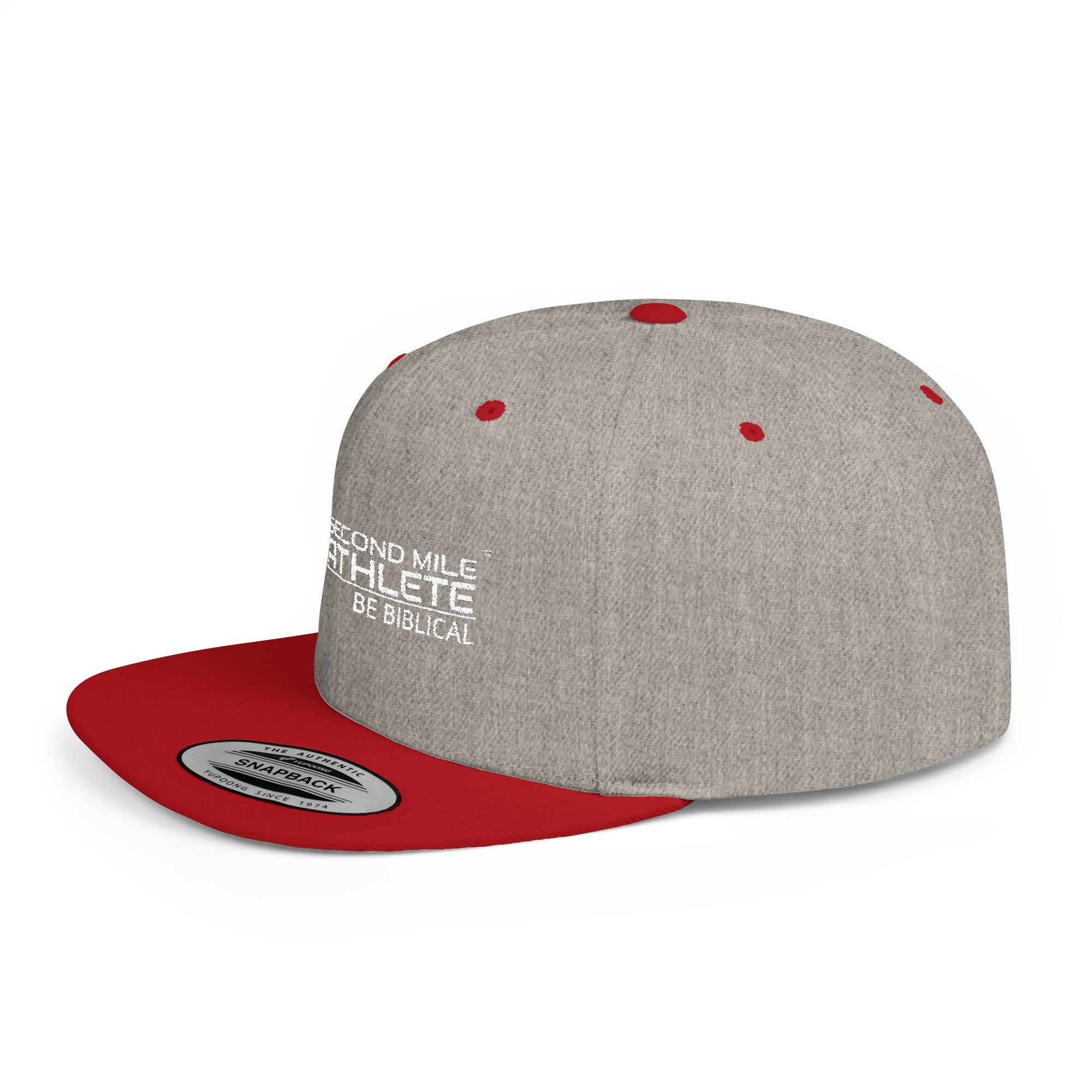 Trendy Flat Bill Snapback Hat