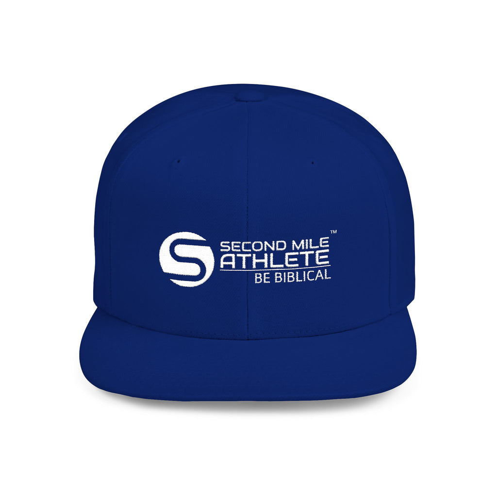 Trendy Flat Bill Snapback Hat