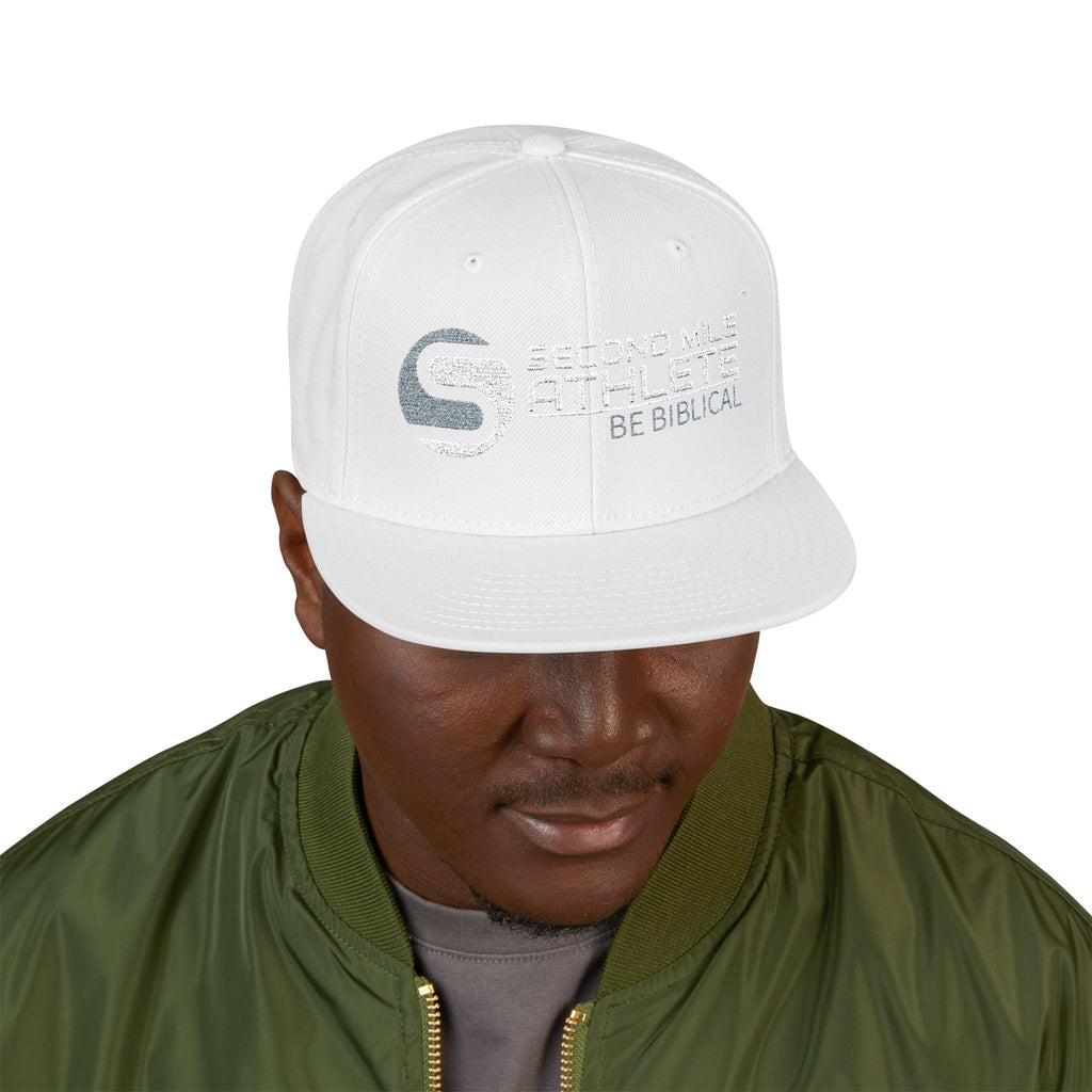 Athlete Snapback Hat | Embroidered Cap
