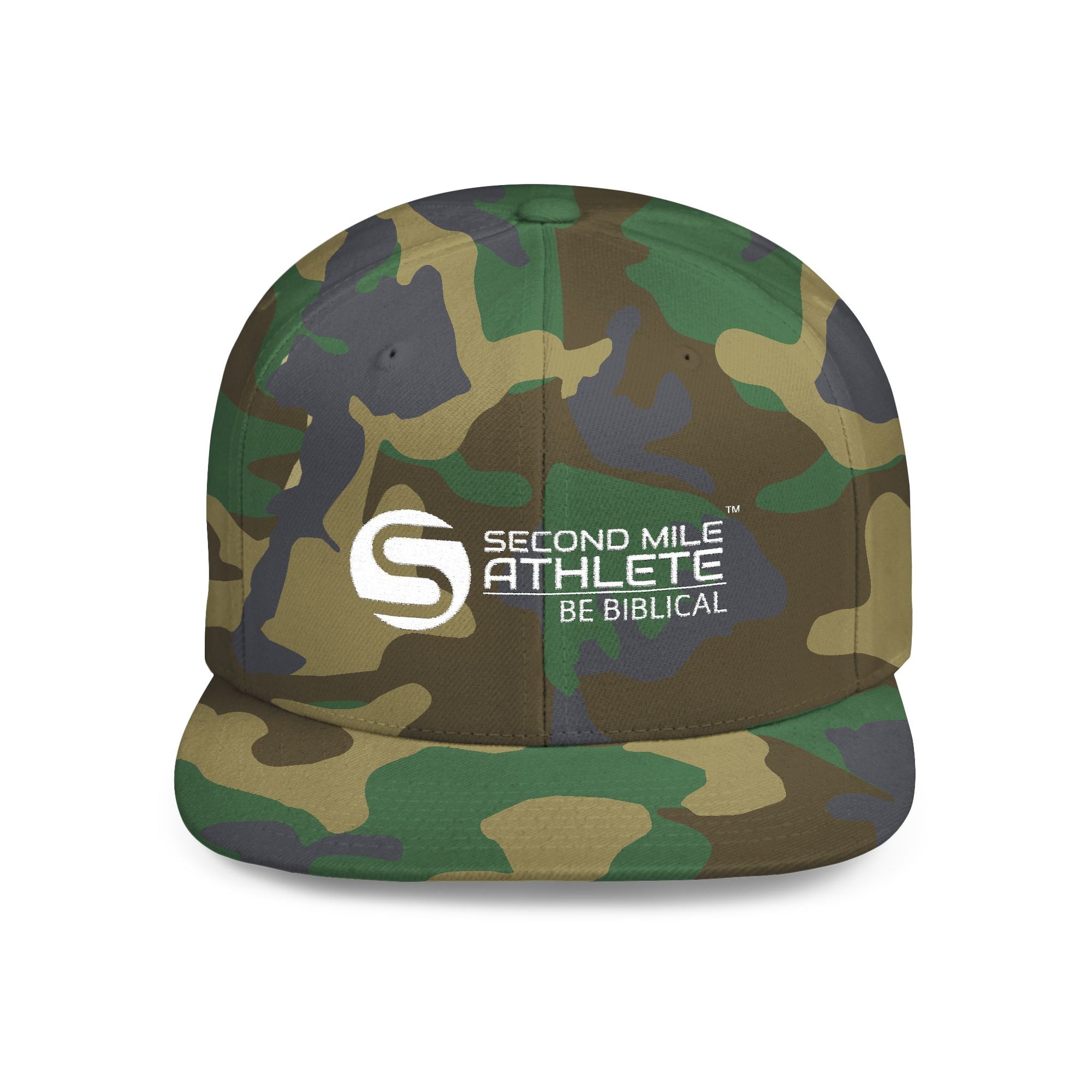 Trendy Flat Bill Snapback Hat
