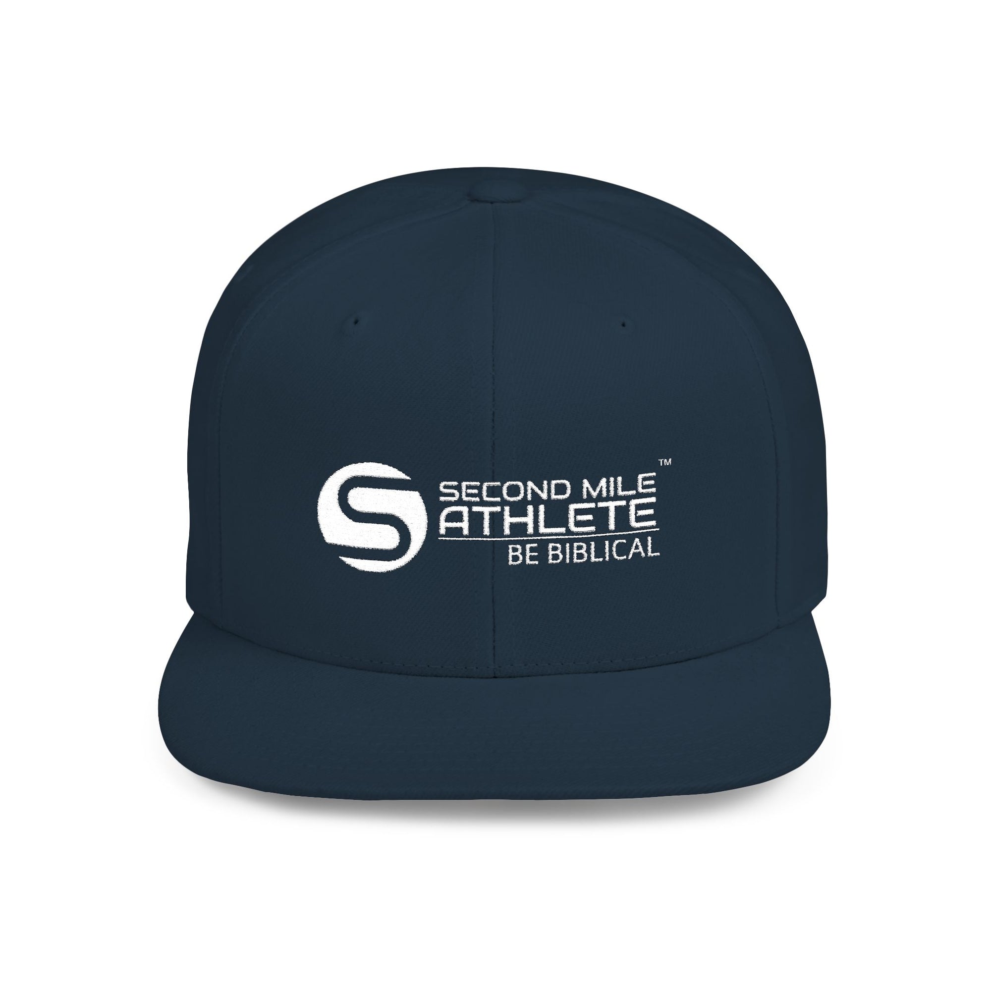 Trendy Flat Bill Snapback Hat