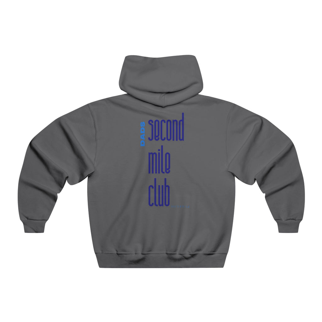 Dads Second Mile Club Men's Athletic Hooded Sweatshirt