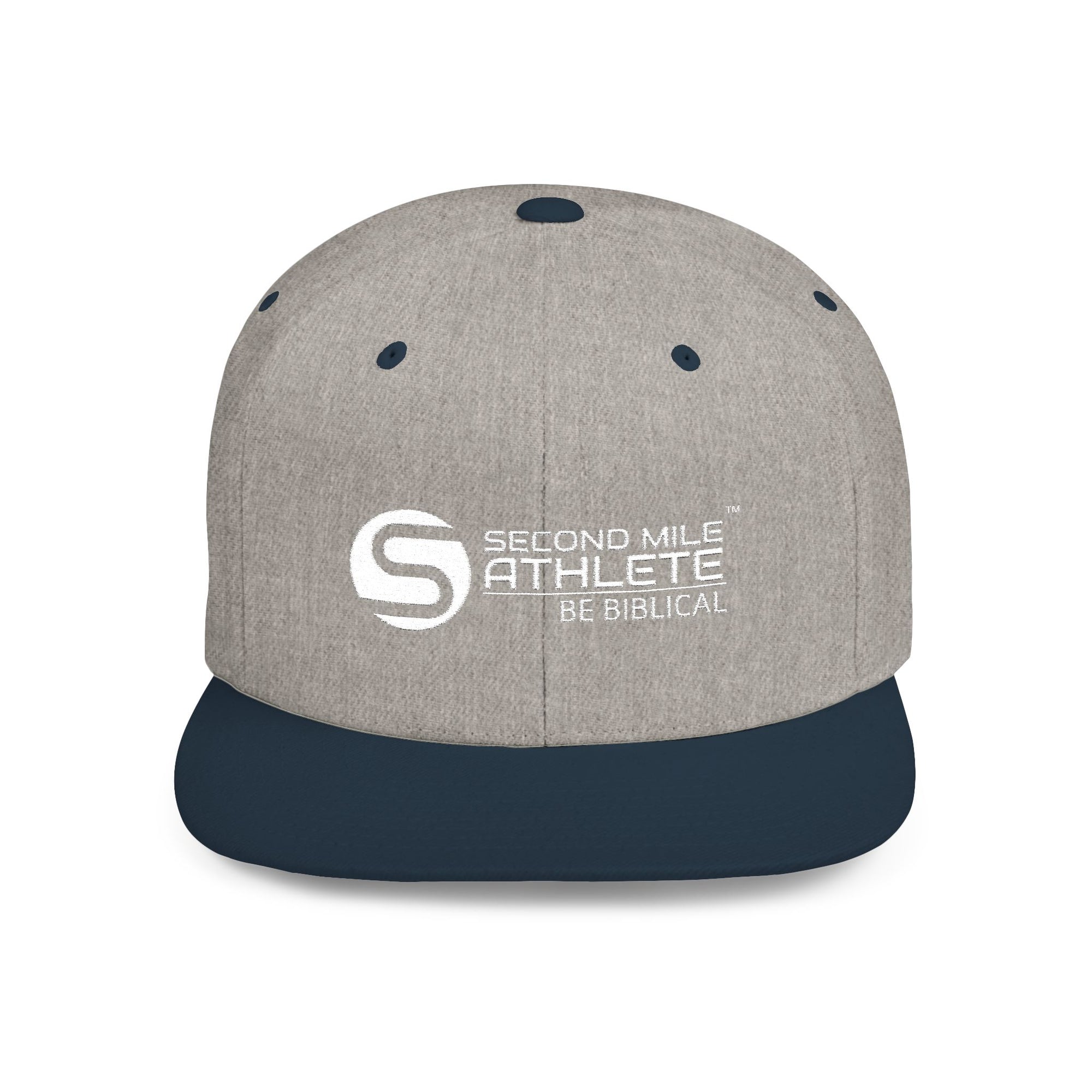Trendy Flat Bill Snapback Hat