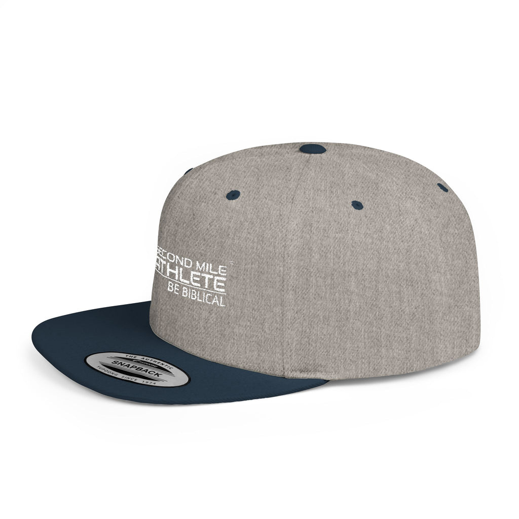 Trendy Flat Bill Snapback Hat