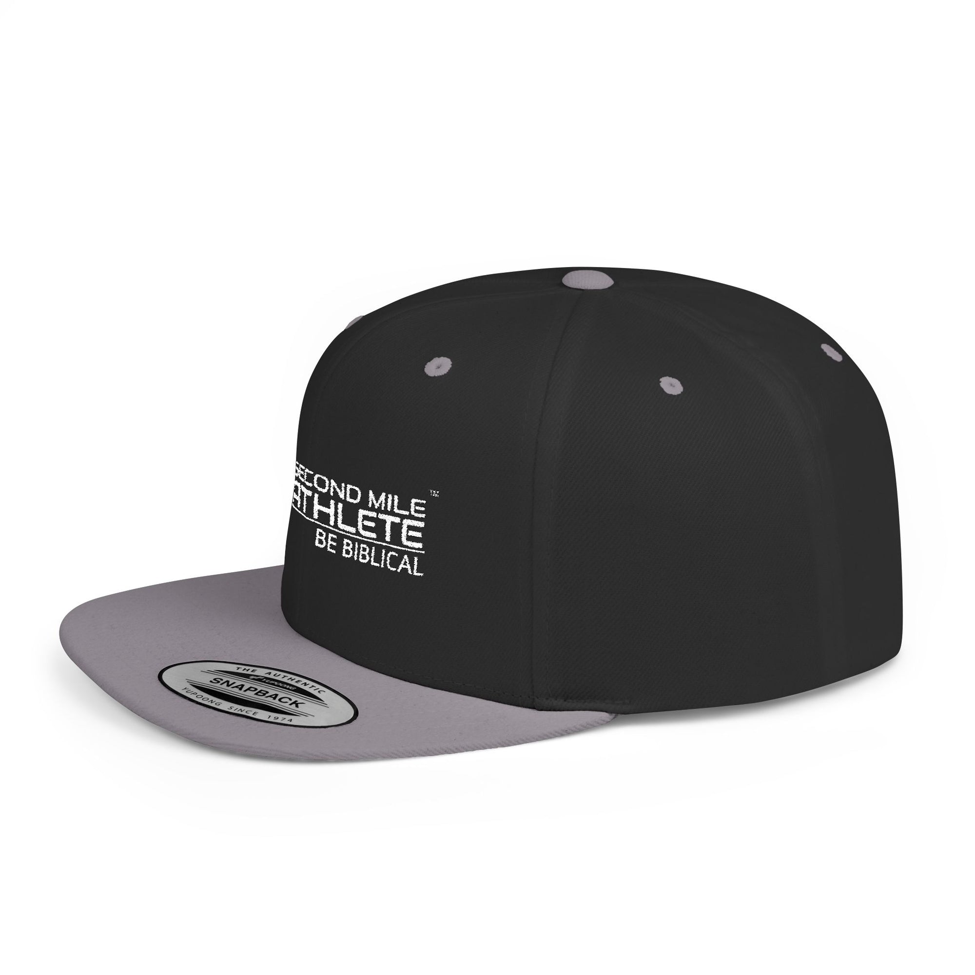 Trendy Flat Bill Snapback Hat