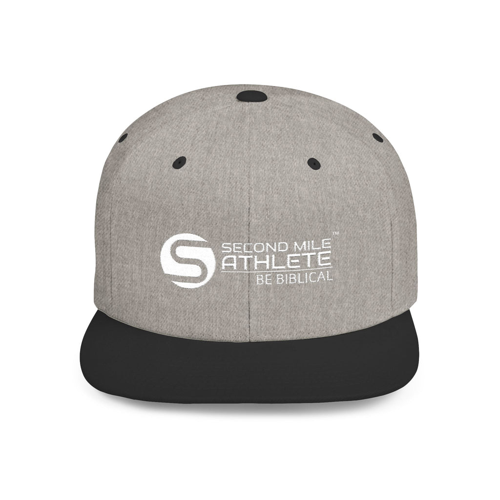 Trendy Flat Bill Snapback Hat