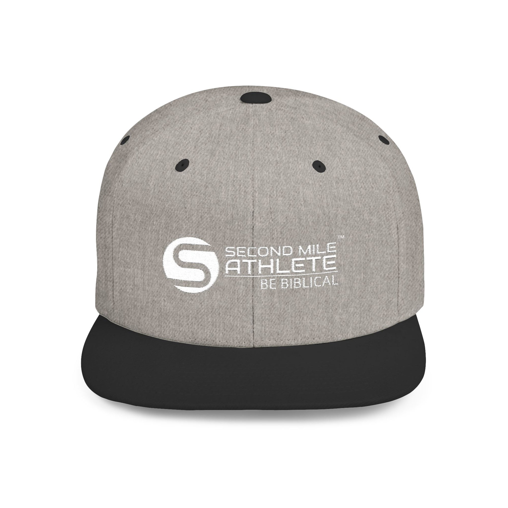 Trendy Flat Bill Snapback Hat