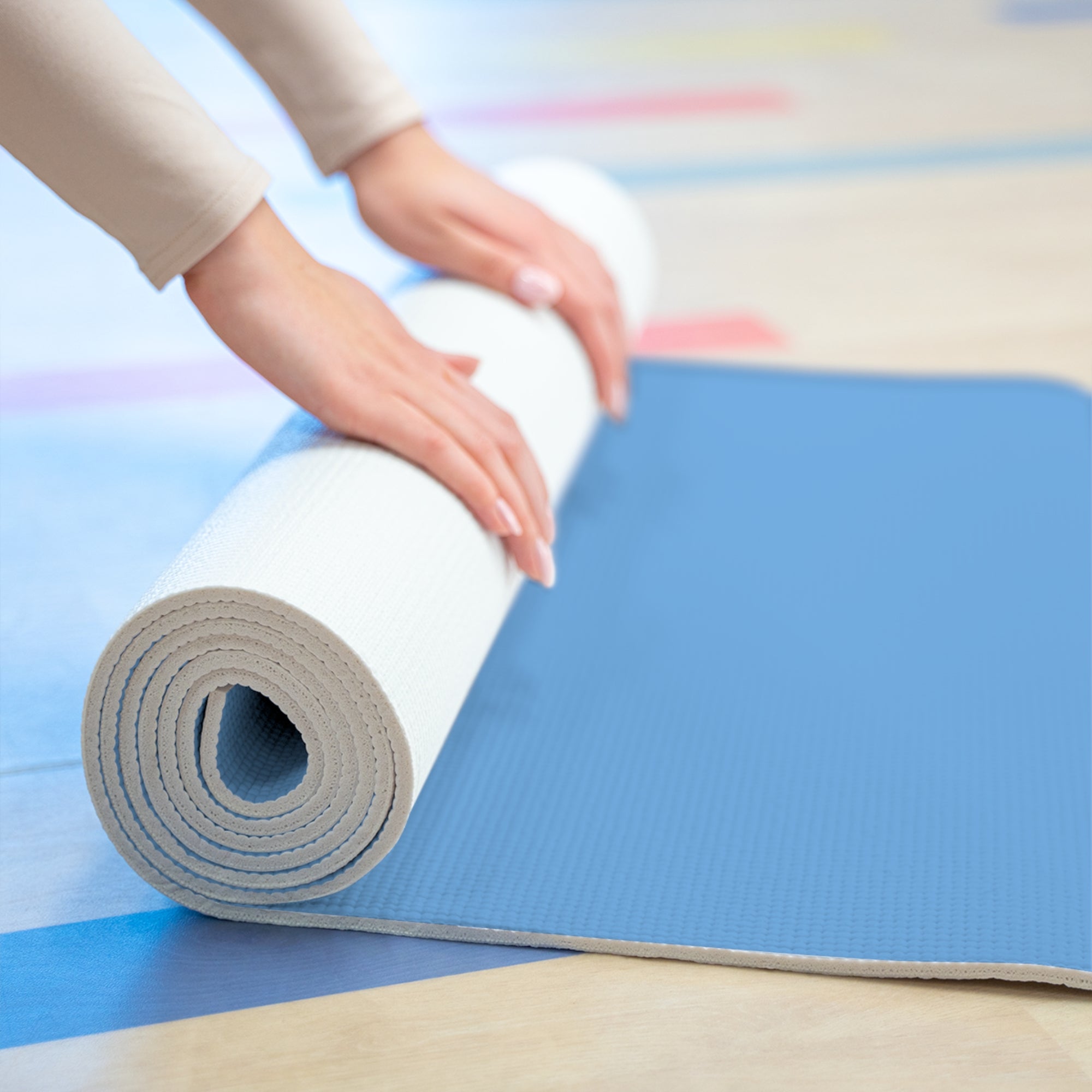 Biblical Foam Yoga Mat, Non-Slip Exercise Mat, Meditation Mat, Eco-Friendly Fitness Mat, Yoga Accessories, Home Workout Equipment