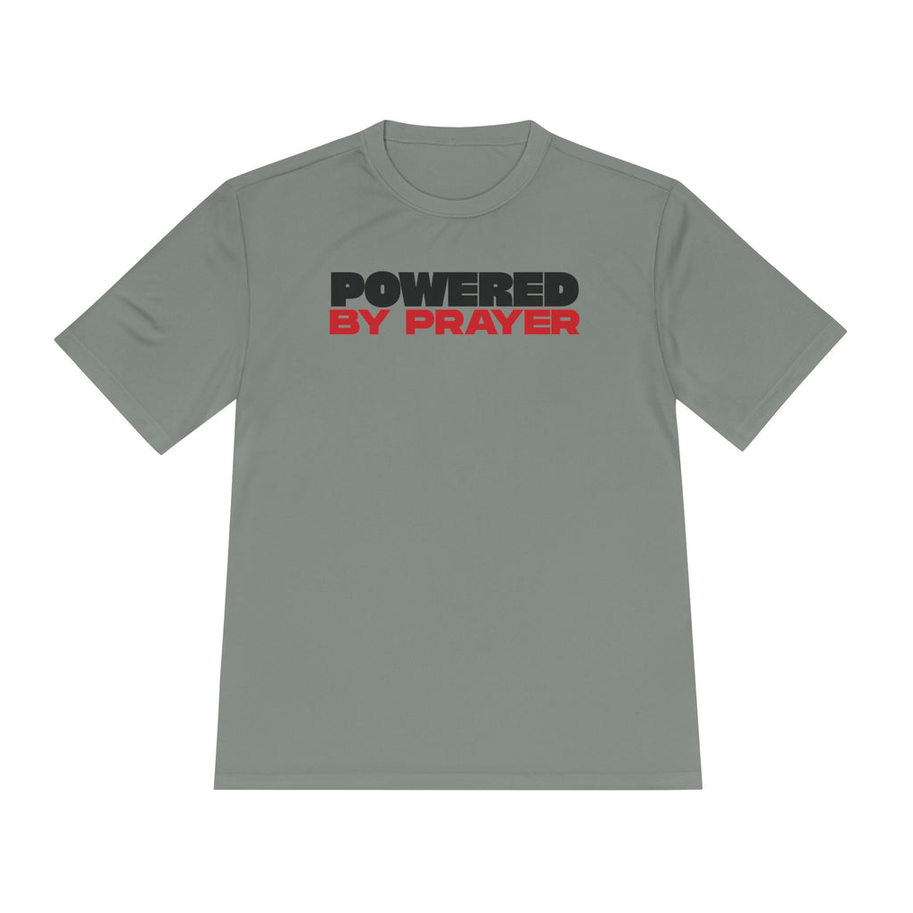 Powered by Prayer Moisture Wicking Tee